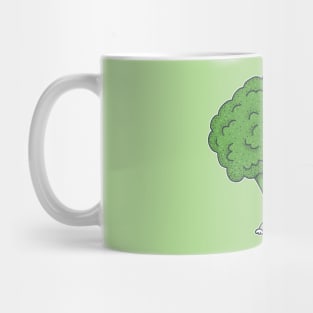 Worried Broccoli Mug